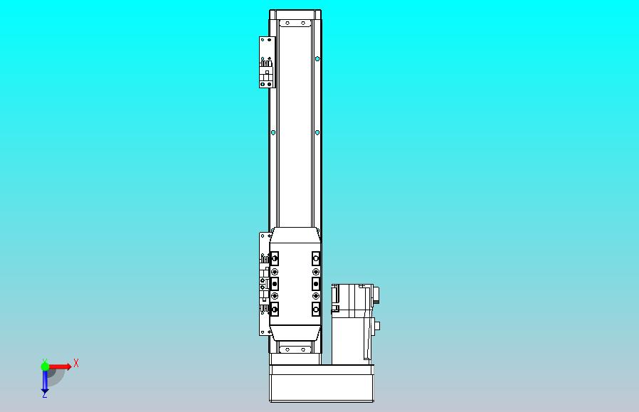 滚珠丝杠直线轴内置导轨TPA-GCR-50-1210C-L200-ML-M10-N3