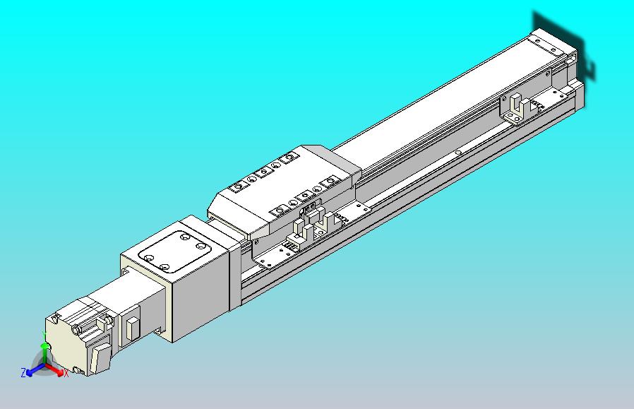 滚珠丝杠直线轴内置导轨TPA-GCR-50-1210C-L200-M-M10-N3