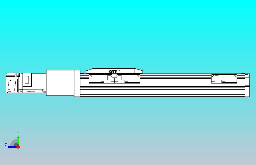 滚珠丝杠直线轴内置导轨TPA-GCR-50-1210C-L200-M-M10-N3
