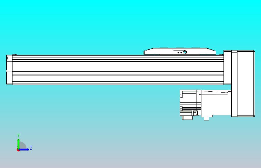 滚珠丝杠直线轴内置导轨TPA-GCR-50-1210C-L200-MP-M10-N3