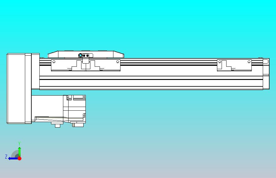 滚珠丝杠直线轴内置导轨TPA-GCR-50-1210C-L200-MP-M10-N3