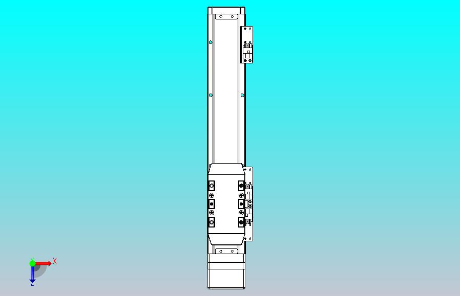 滚珠丝杠直线轴内置导轨TPA-GCR-50-1210C-L200-MP-M10-N3