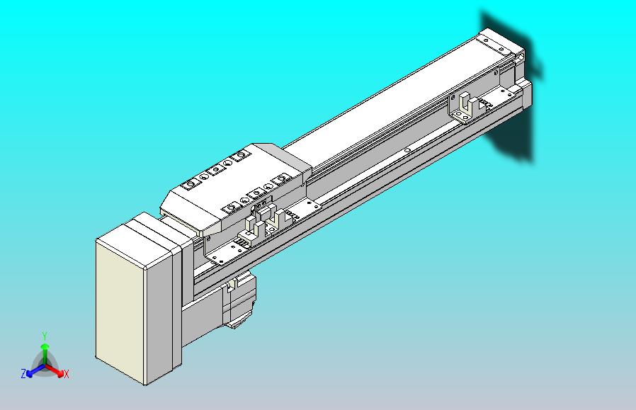 滚珠丝杠直线轴内置导轨TPA-GCR-50-1210C-L200-MP-M10-N3
