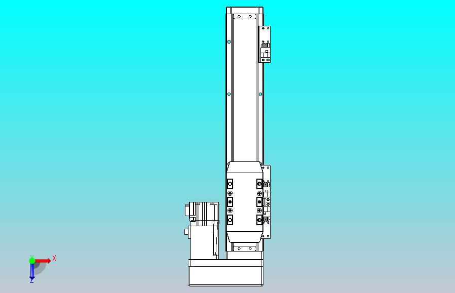 滚珠丝杠直线轴内置导轨TPA-GCR-50-1210C-L200-MR-M10-N3