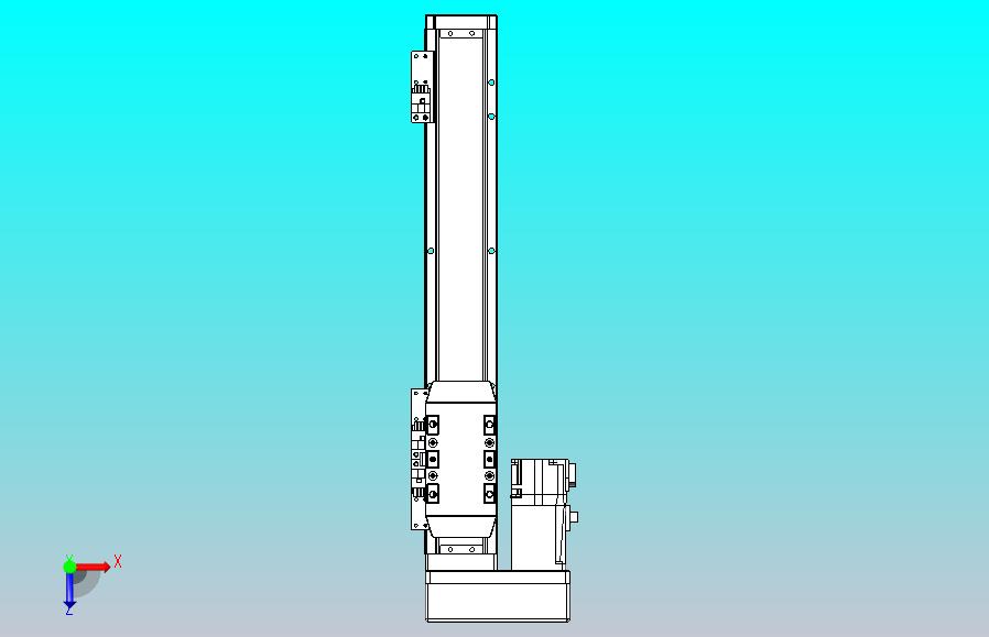 滚珠丝杠直线轴内置导轨TPA-GCR-50-1210C-L250-ML-M10-N3
