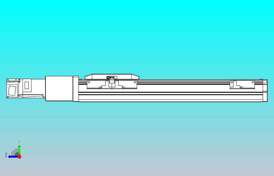 滚珠丝杠直线轴内置导轨TPA-GCR-50-1210C-L250-M-M10-N3