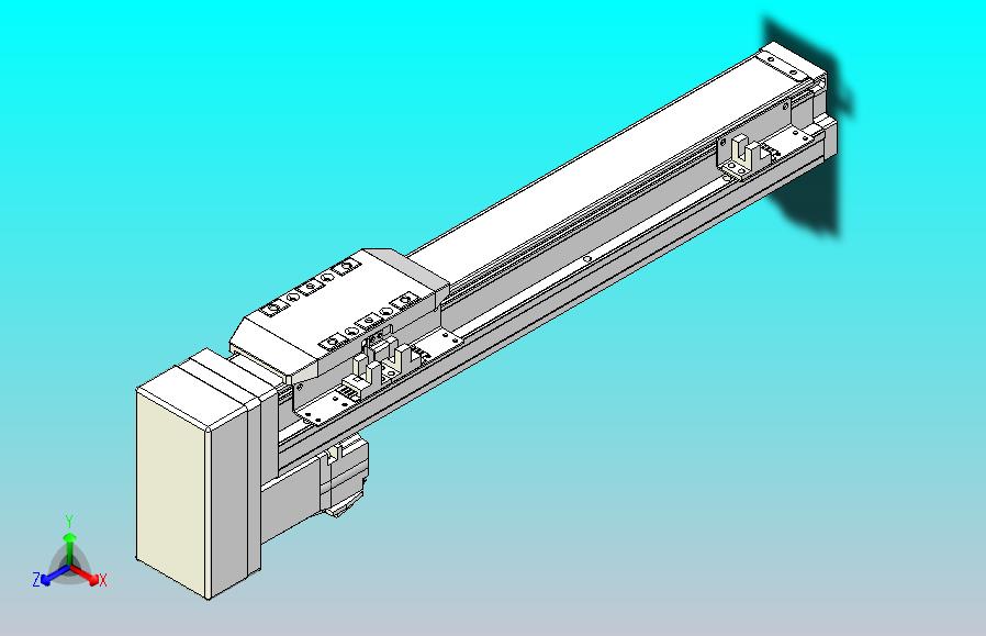 滚珠丝杠直线轴内置导轨TPA-GCR-50-1210C-L250-MP-M10-N3