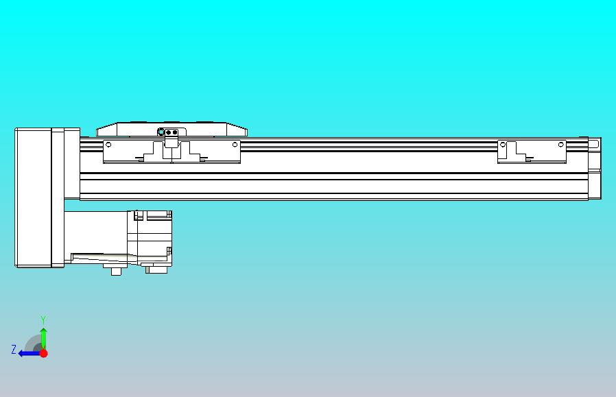 滚珠丝杠直线轴内置导轨TPA-GCR-50-1210C-L250-MP-M10-N3