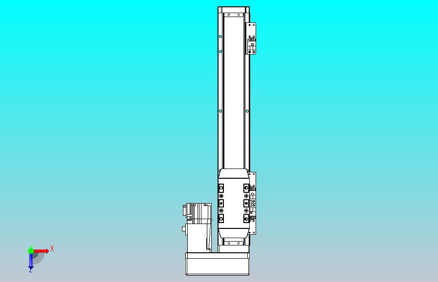滚珠丝杠直线轴内置导轨TPA-GCR-50-1210C-L250-MR-M10-N3