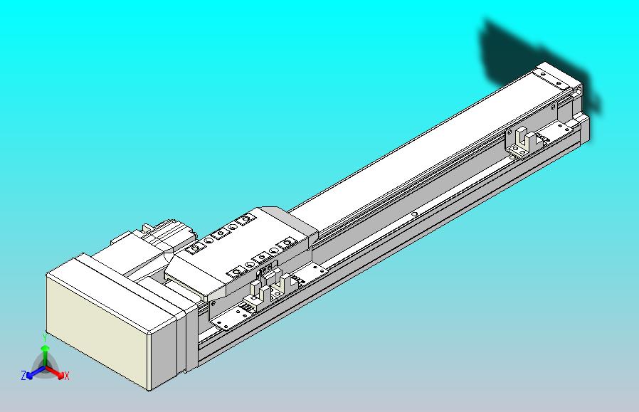 滚珠丝杠直线轴内置导轨TPA-GCR-50-1210C-L250-MR-M10-N3