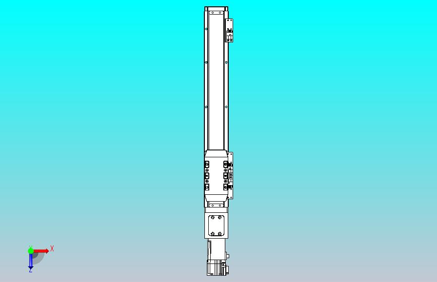 滚珠丝杠直线轴内置导轨TPA-GCR-50-1210C-L300-M-M10-N3