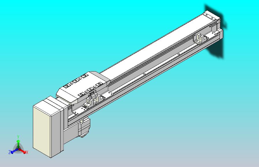 滚珠丝杠直线轴内置导轨TPA-GCR-50-1210C-L300-MP-M10-N3