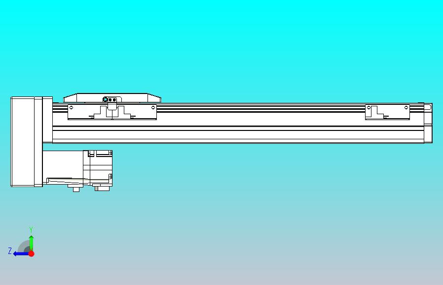 滚珠丝杠直线轴内置导轨TPA-GCR-50-1210C-L300-MP-M10-N3