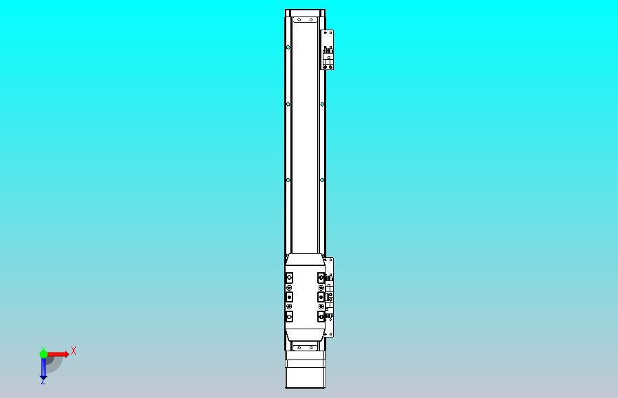 滚珠丝杠直线轴内置导轨TPA-GCR-50-1210C-L300-MP-M10-N3