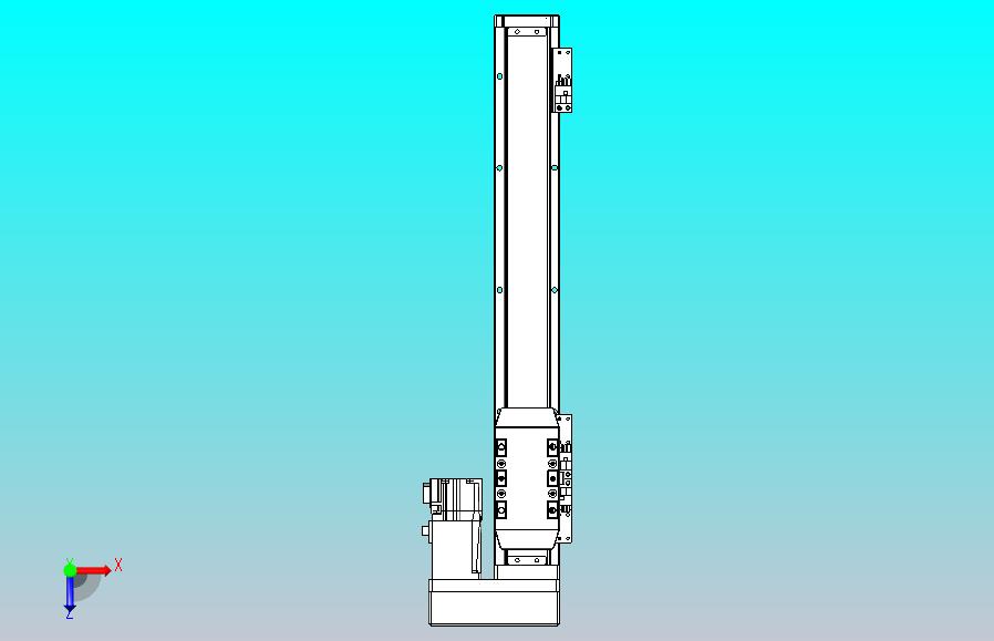 滚珠丝杠直线轴内置导轨TPA-GCR-50-1210C-L300-MR-M10-N3