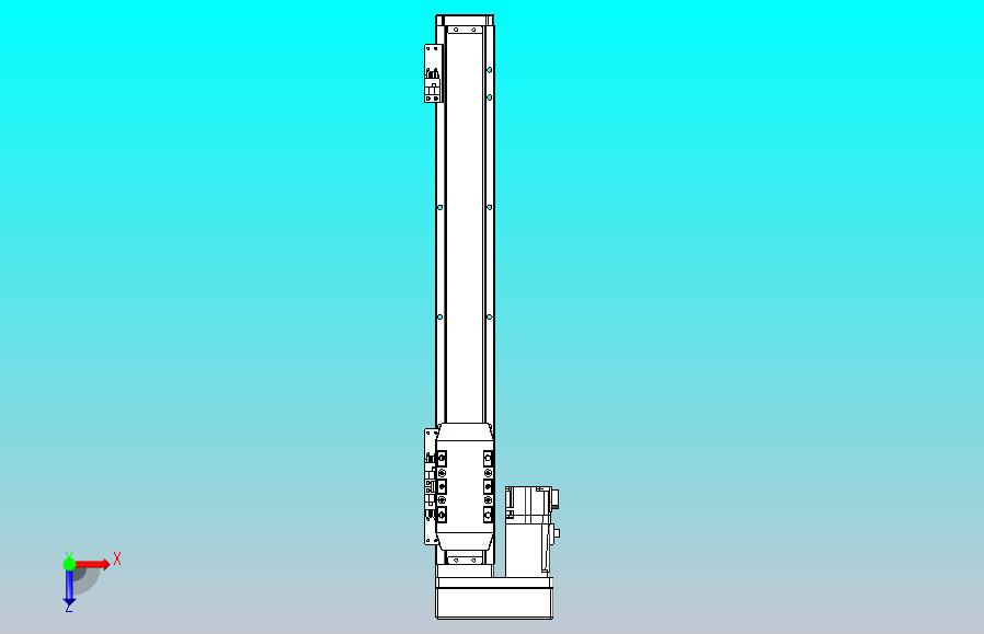滚珠丝杠直线轴内置导轨TPA-GCR-50-1210C-L350-ML-M10-N3