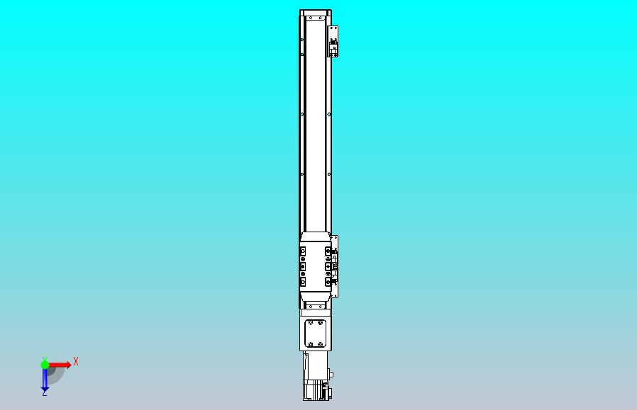滚珠丝杠直线轴内置导轨TPA-GCR-50-1210C-L350-M-M10-N3