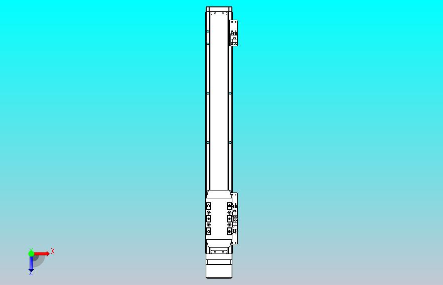 滚珠丝杠直线轴内置导轨TPA-GCR-50-1210C-L350-MP-M10-N3