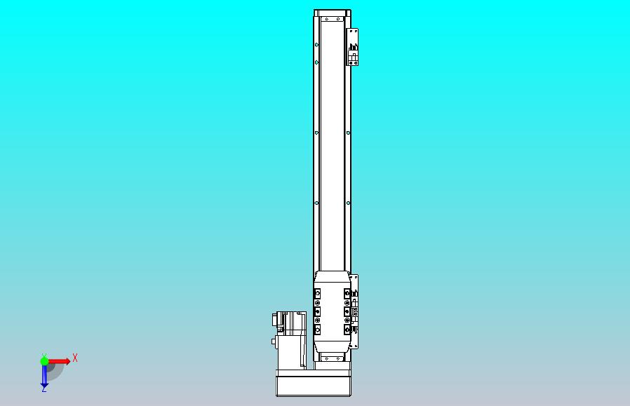滚珠丝杠直线轴内置导轨TPA-GCR-50-1210C-L350-MR-M10-N3