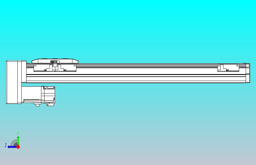滚珠丝杠直线轴内置导轨TPA-GCR-50-1210C-L400-MP-M10-N3