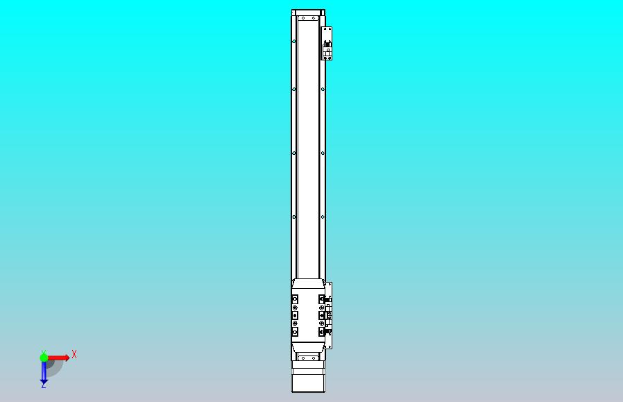 滚珠丝杠直线轴内置导轨TPA-GCR-50-1210C-L400-MP-M10-N3