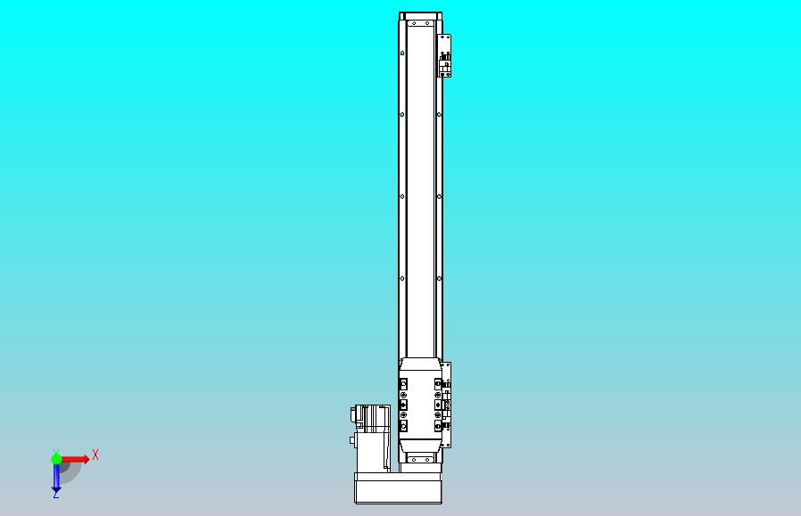 滚珠丝杠直线轴内置导轨TPA-GCR-50-1210C-L400-MR-M10-N3
