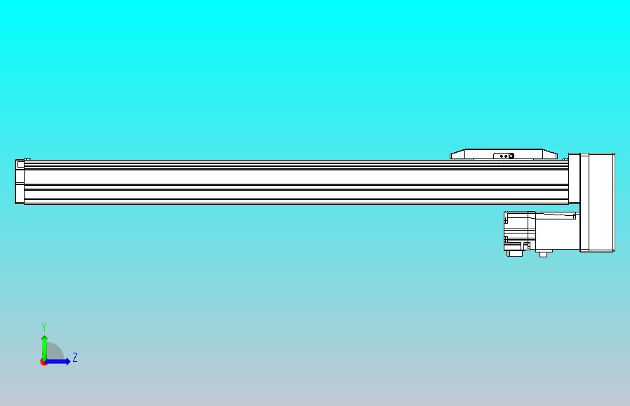 滚珠丝杠直线轴内置导轨TPA-GCR-50-1210C-L450-MP-M10-N3
