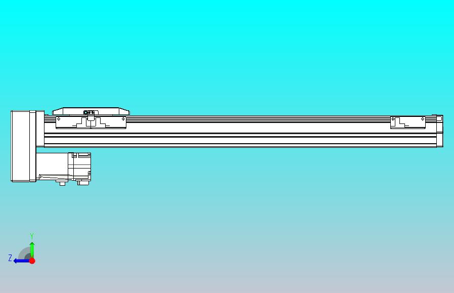 滚珠丝杠直线轴内置导轨TPA-GCR-50-1210C-L450-MP-M10-N3