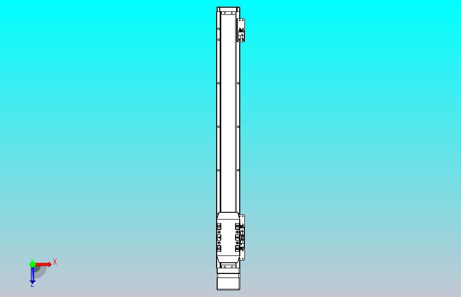 滚珠丝杠直线轴内置导轨TPA-GCR-50-1210C-L450-MP-M10-N3
