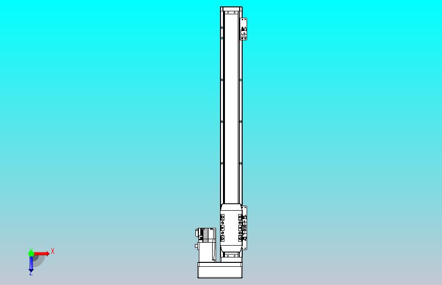滚珠丝杠直线轴内置导轨TPA-GCR-50-1210C-L450-MR-M10-N3