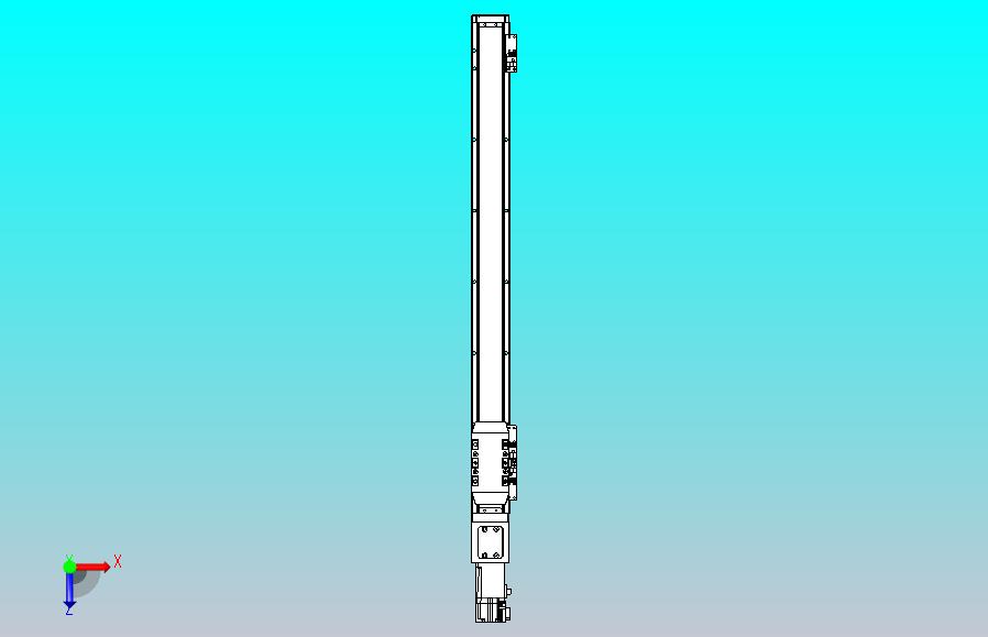 滚珠丝杠直线轴内置导轨TPA-GCR-50-1210C-L550-M-M10-N3