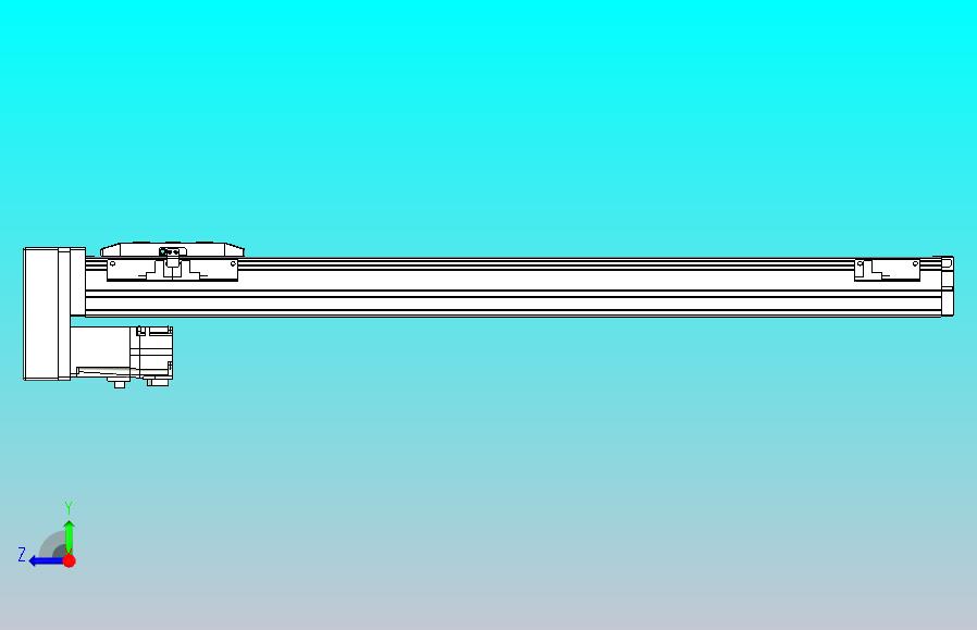 滚珠丝杠直线轴内置导轨TPA-GCR-50-1210C-L550-MP-M10-N3