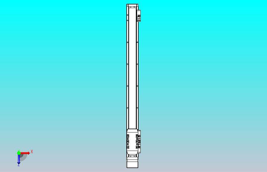 滚珠丝杠直线轴内置导轨TPA-GCR-50-1210C-L550-MP-M10-N3