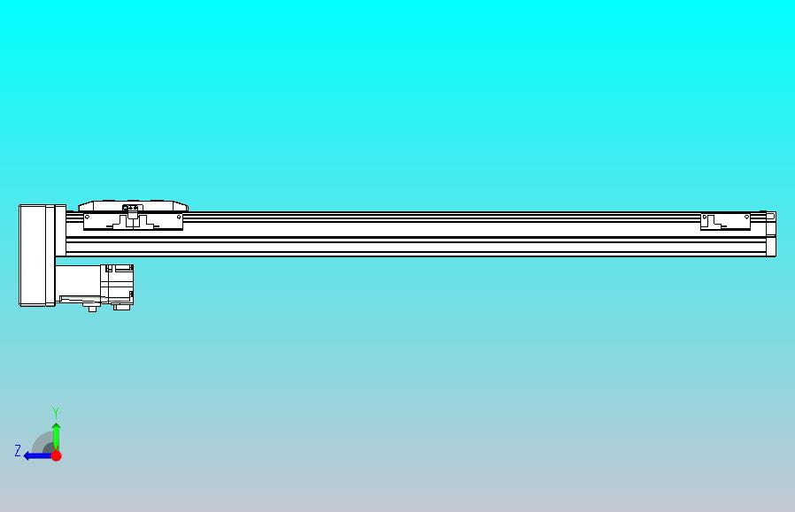 滚珠丝杠直线轴内置导轨TPA-GCR-50-1210C-L600-MP-M10-N3