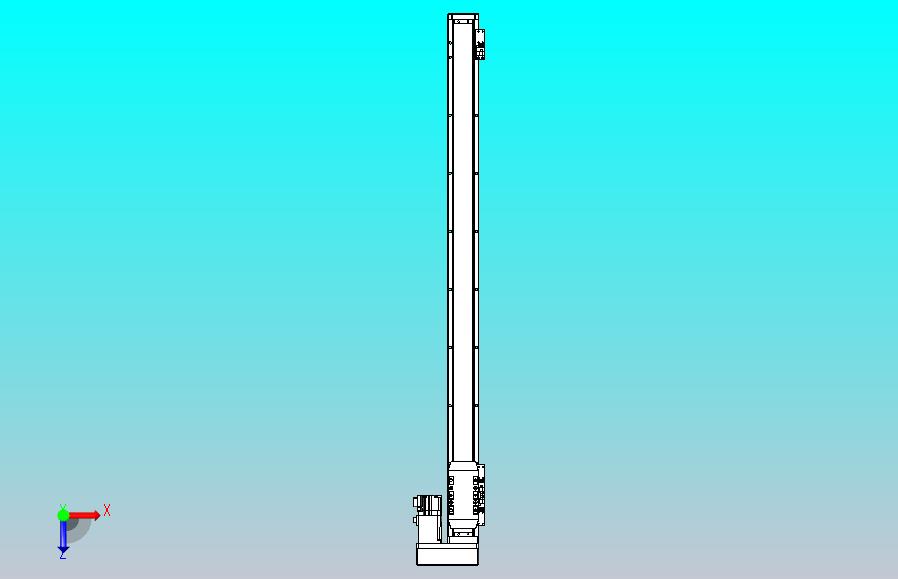 滚珠丝杠直线轴内置导轨TPA-GCR-50-1210C-L750-MR-M10-N3