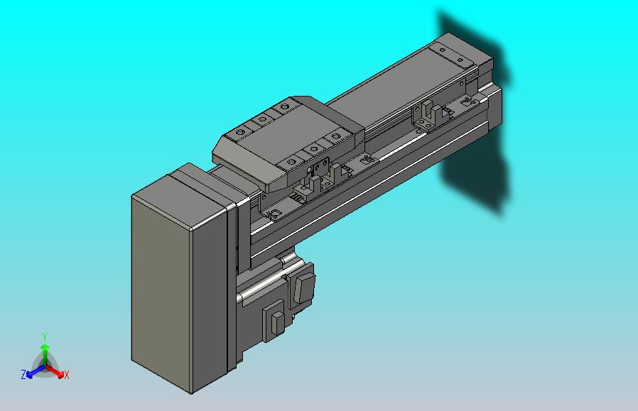 滚珠丝杠直线轴内置导轨TPA-GCR-65-1610C-L100-MP-M40-N3