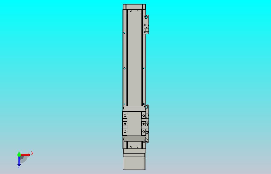 滚珠丝杠直线轴内置导轨TPA-GCR-65-1610C-L250-MP-M40-N3