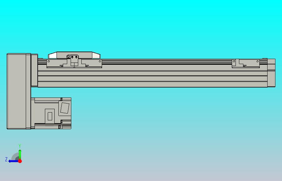 滚珠丝杠直线轴内置导轨TPA-GCR-65-1610C-L300-MP-M40-N3