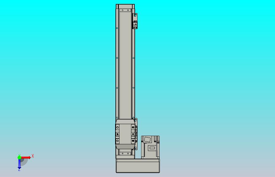 滚珠丝杠直线轴内置导轨TPA-GCR-65-1610C-L350-ML-M40-N3