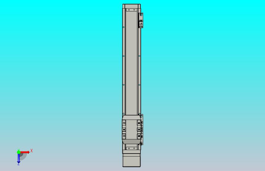 滚珠丝杠直线轴内置导轨TPA-GCR-65-1610C-L350-MP-M40-N3