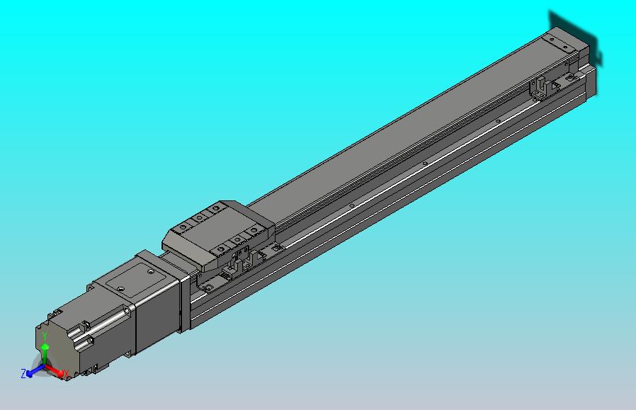 滚珠丝杠直线轴内置导轨TPA-GCR-65-1610C-L400-M-M40-N3