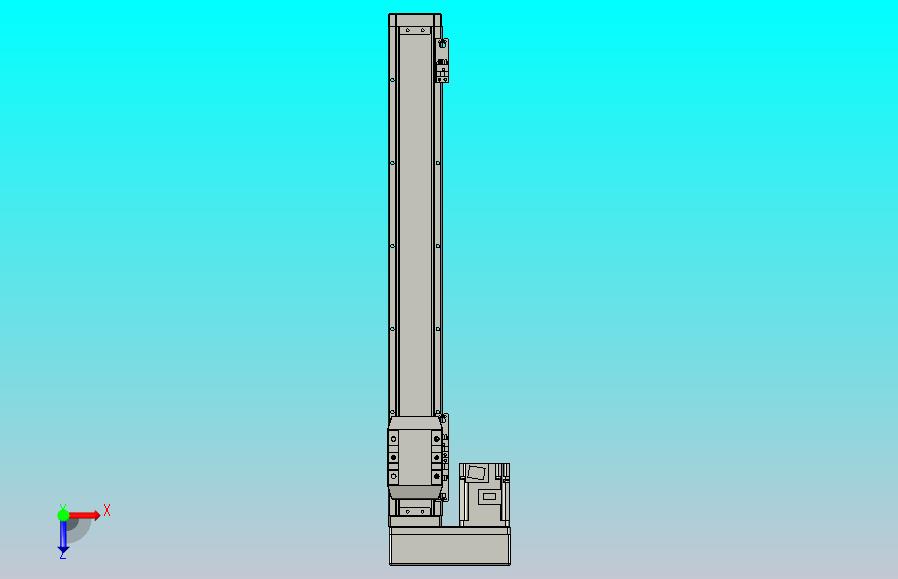 滚珠丝杠直线轴内置导轨TPA-GCR-65-1610C-L450-ML-M40-N3