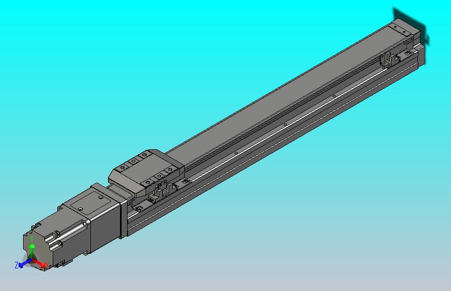 滚珠丝杠直线轴内置导轨TPA-GCR-65-1610C-L450-M-M40-N3
