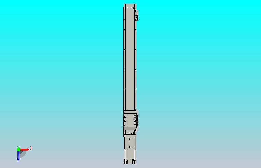 滚珠丝杠直线轴内置导轨TPA-GCR-65-1610C-L500-M-M40-N3