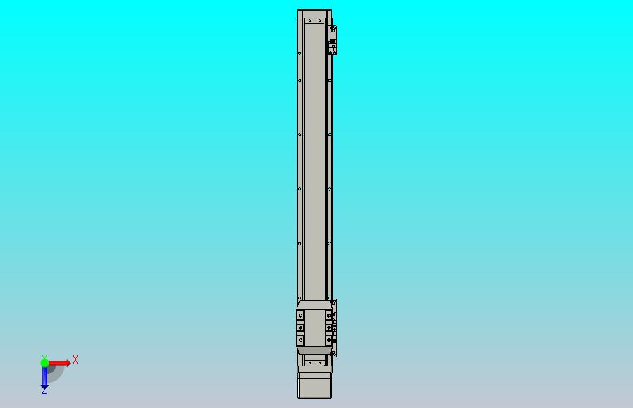 滚珠丝杠直线轴内置导轨TPA-GCR-65-1610C-L500-MP-M40-N3