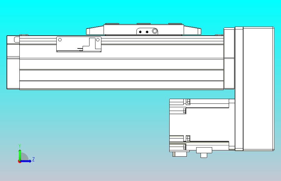 滚珠丝杠直线轴内置导轨TPA-GCR-80-1610C-L50-MP-M20-N3