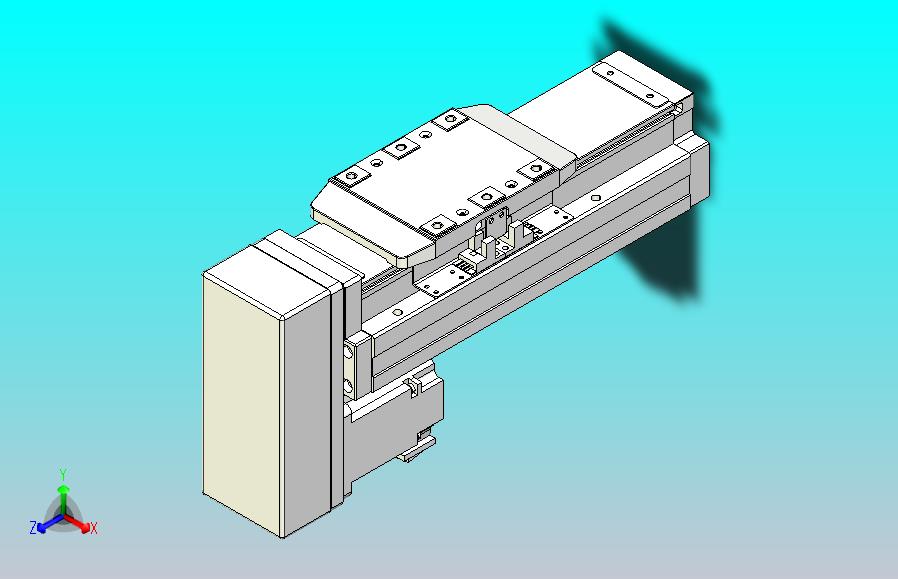 滚珠丝杠直线轴内置导轨TPA-GCR-80-1610C-L50-MP-M20-N3