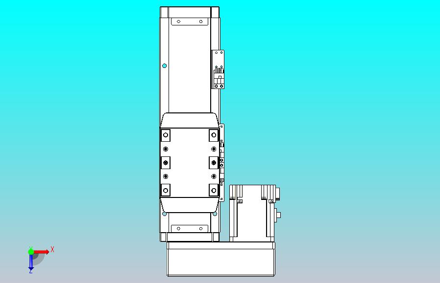 滚珠丝杠直线轴内置导轨TPA-GCR-80-1610C-L100-ML-M40-N3
