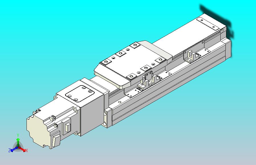 滚珠丝杠直线轴内置导轨TPA-GCR-80-1610C-L100-M-M20-N3