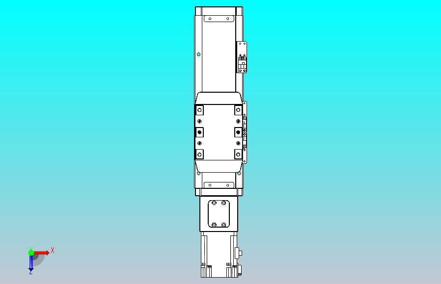 滚珠丝杠直线轴内置导轨TPA-GCR-80-1610C-L100-M-M20-N3